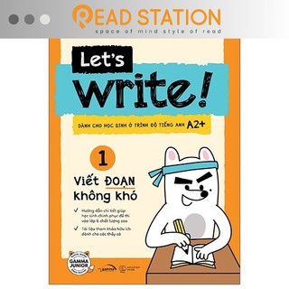 Sách > viết đoạn không khó - let’s write! 01