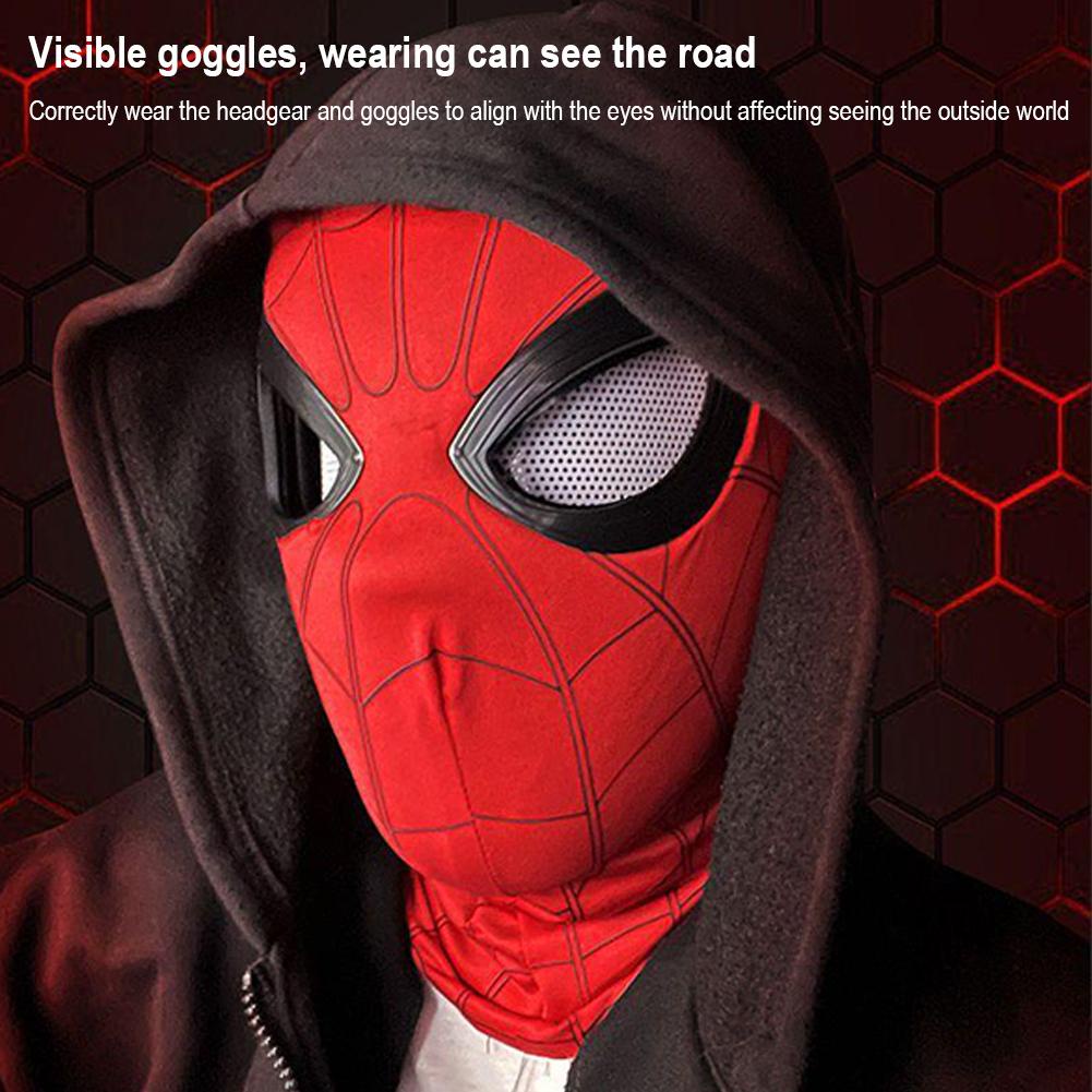 Marvel Mặt Nạ Hóa Trang Người Nhện Có Thể Di Chuyển