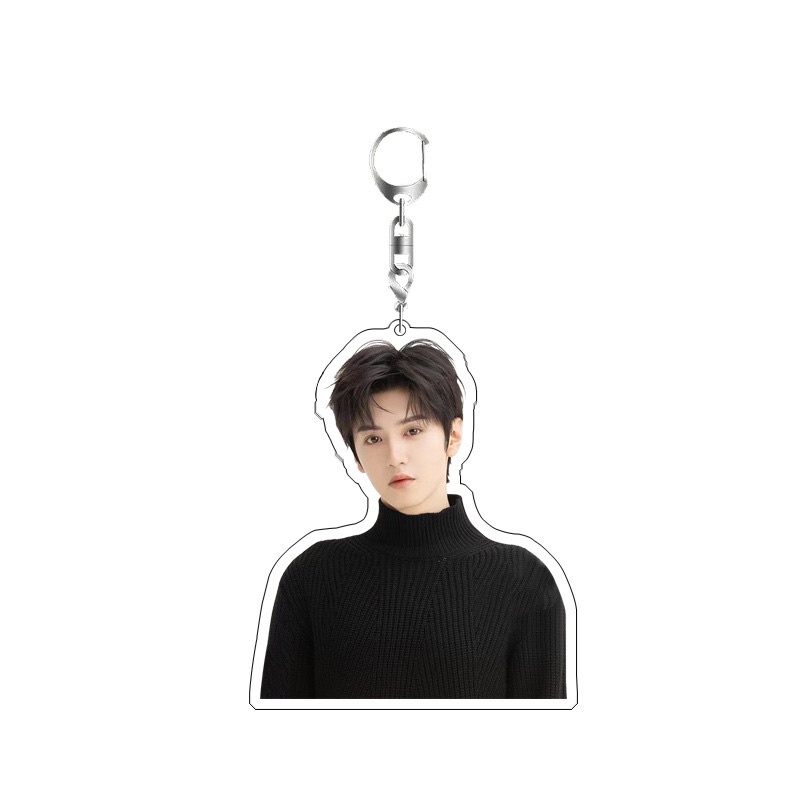 Sẵn Móc khoá 2 mặt hình Trần Triết Viễn