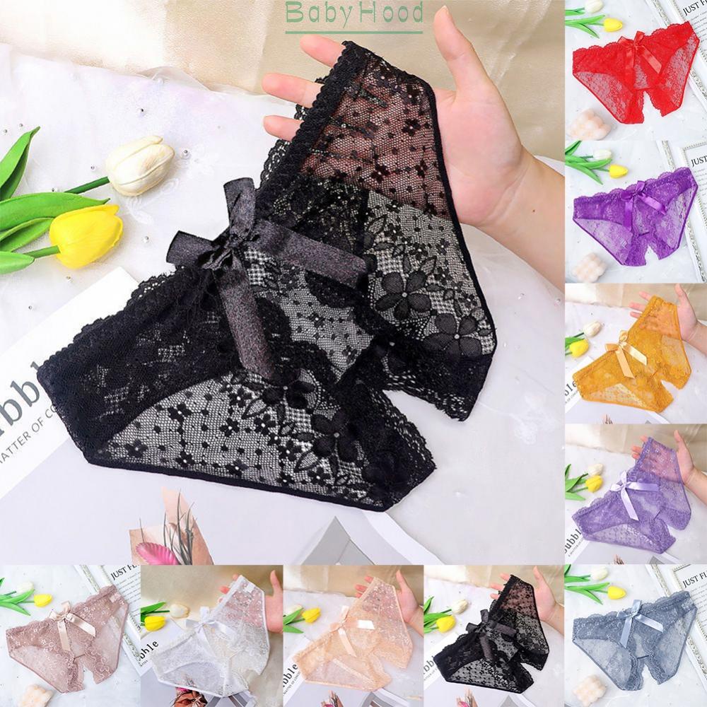 Women Lace Panties Crotchless Underwear Thongs Lingerie Knickers G-string Briefs#BBHOOD