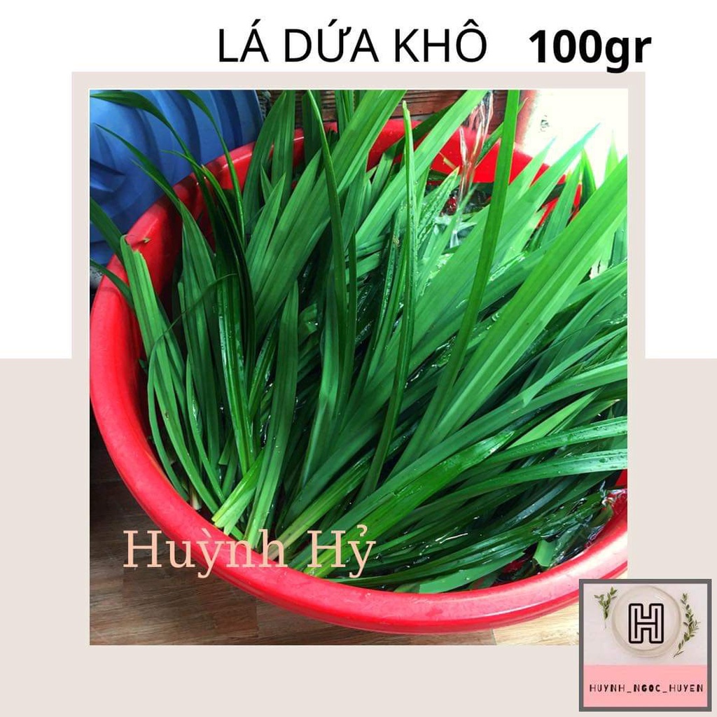 Lá dứa khô 100gr