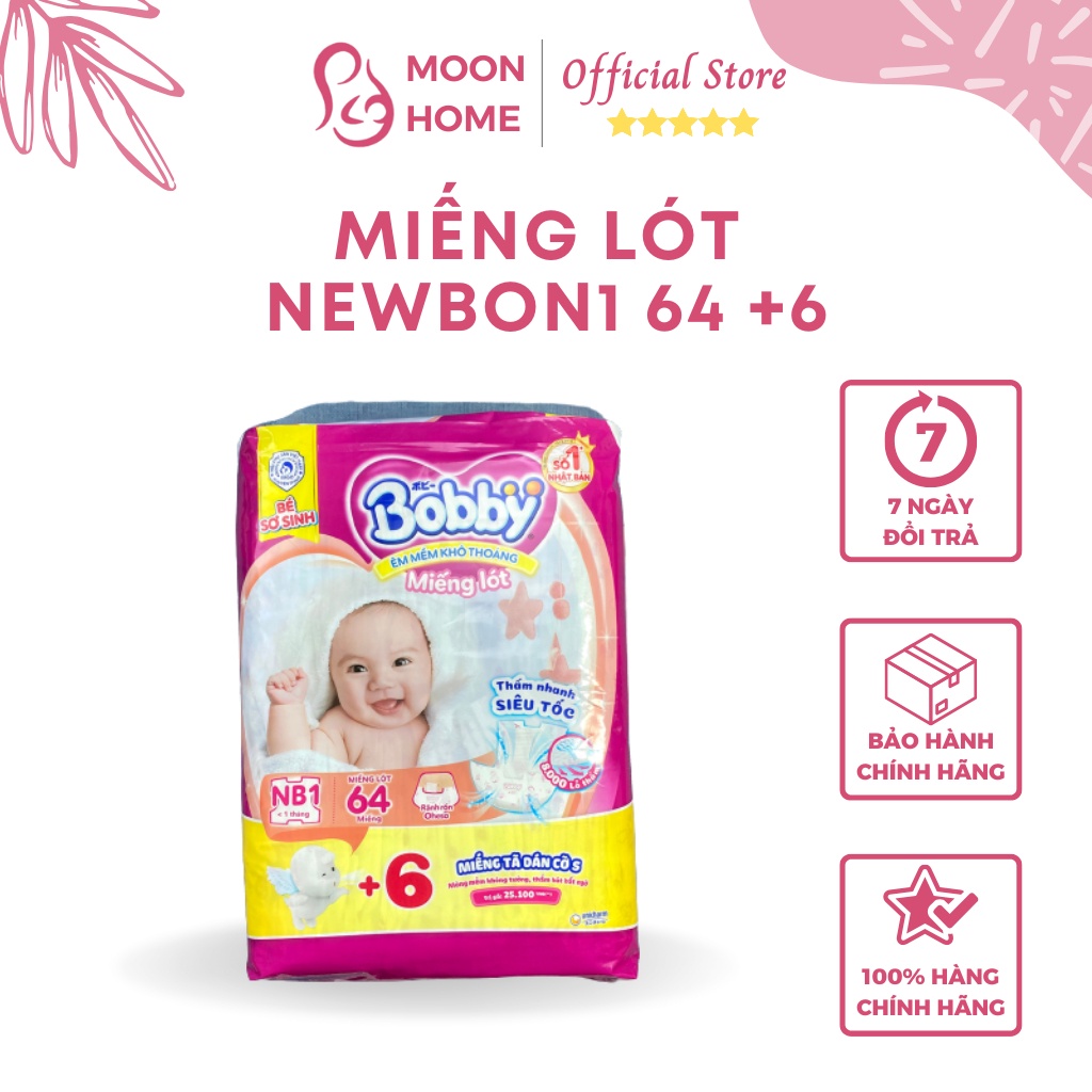 Bỉm bobby, Miếng lót sơ sinh Fresh size Newborn 1