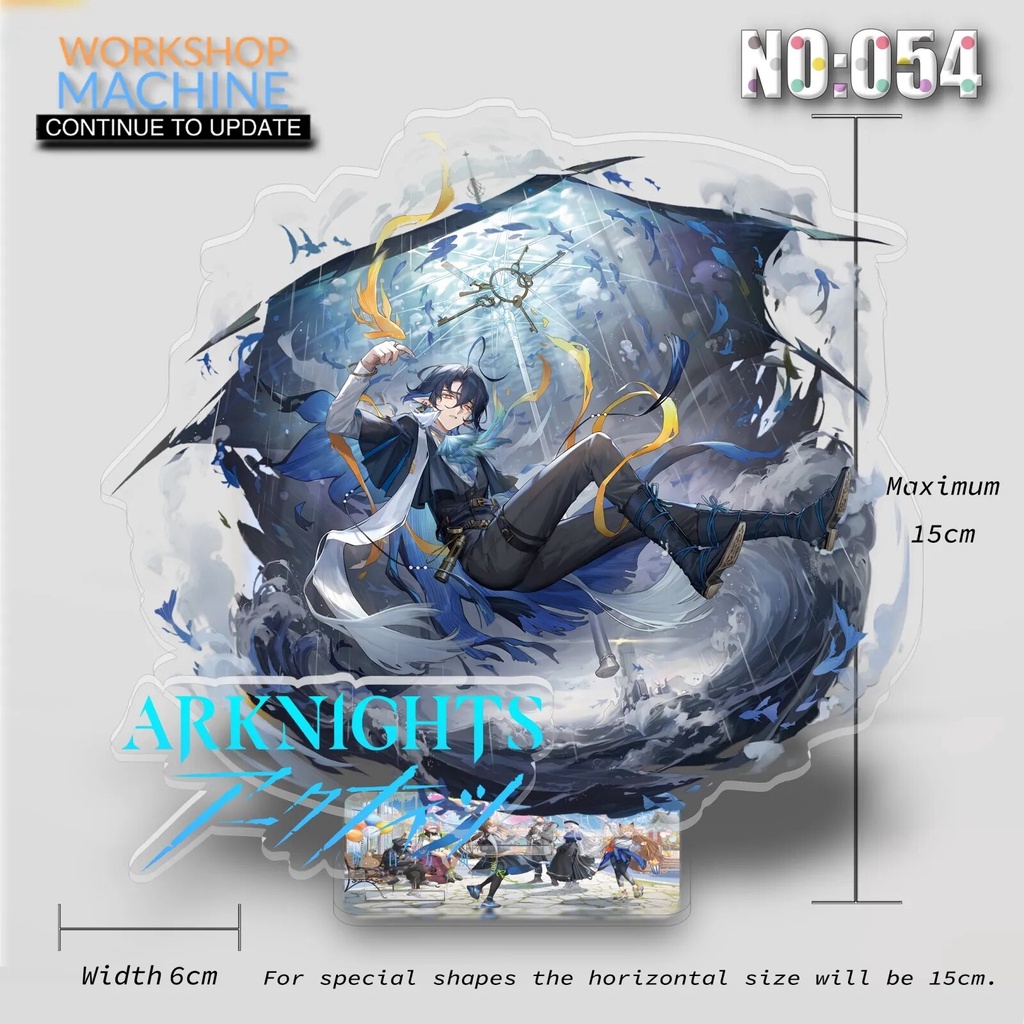 Mô hình Standee Arknights P1 Anime Characters Acrylic game 1 Phụ kiện trang trí để bàn góc học tập