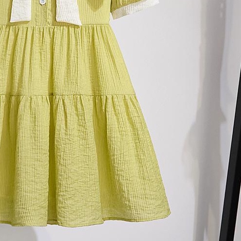 Girl Princess váy mùa hè nước ngoài trang phục nữ thời trang Hàn Quốc váy giản dị váy ngủ trẻ em