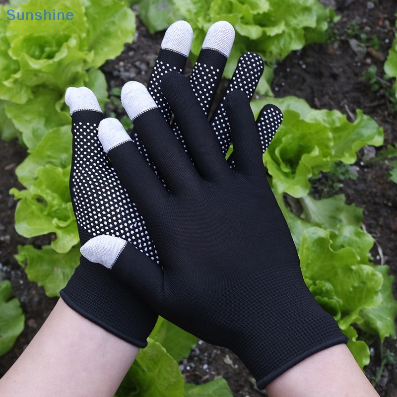 Găng Tay Mỏng Nhẹ Thoáng Khí Chống Trượt Có Thể Chạm Màn Hình Cảm Ứng Cho Nam Nữ Chạy Xe Máy