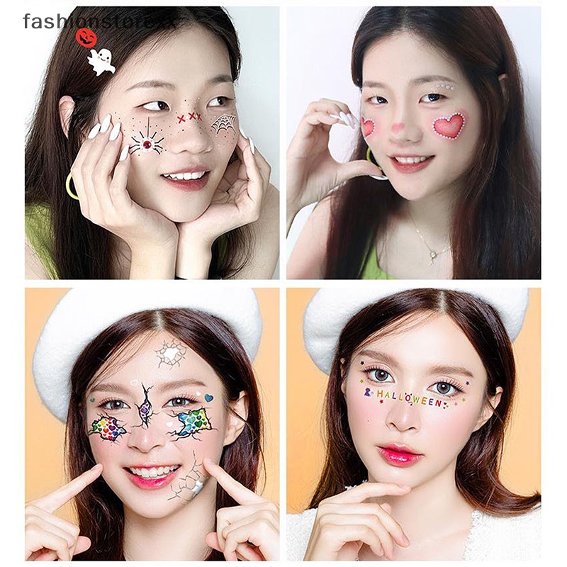 Fash Nhãn Dán Vết Sẹo Máu Trang Trí Tiệc halloween