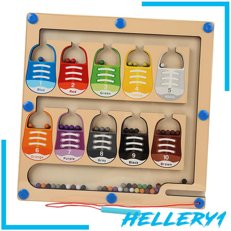 Bảng Gỗ Mê Cung Nhiều Màu Sắc Bắt Mắt Cho Bé