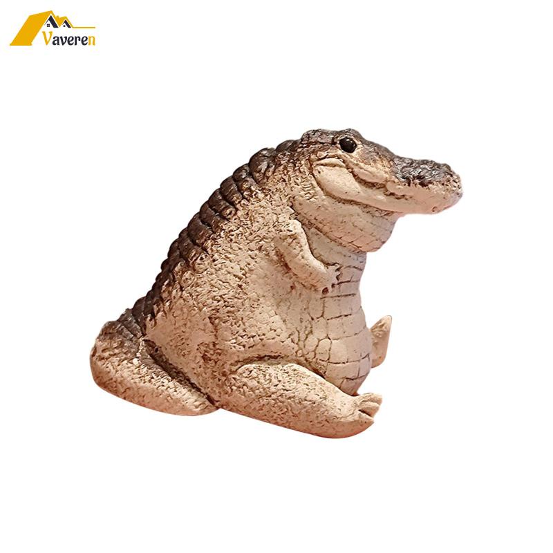 Tượng Cá Sấu Trang Trí Sân Vườn