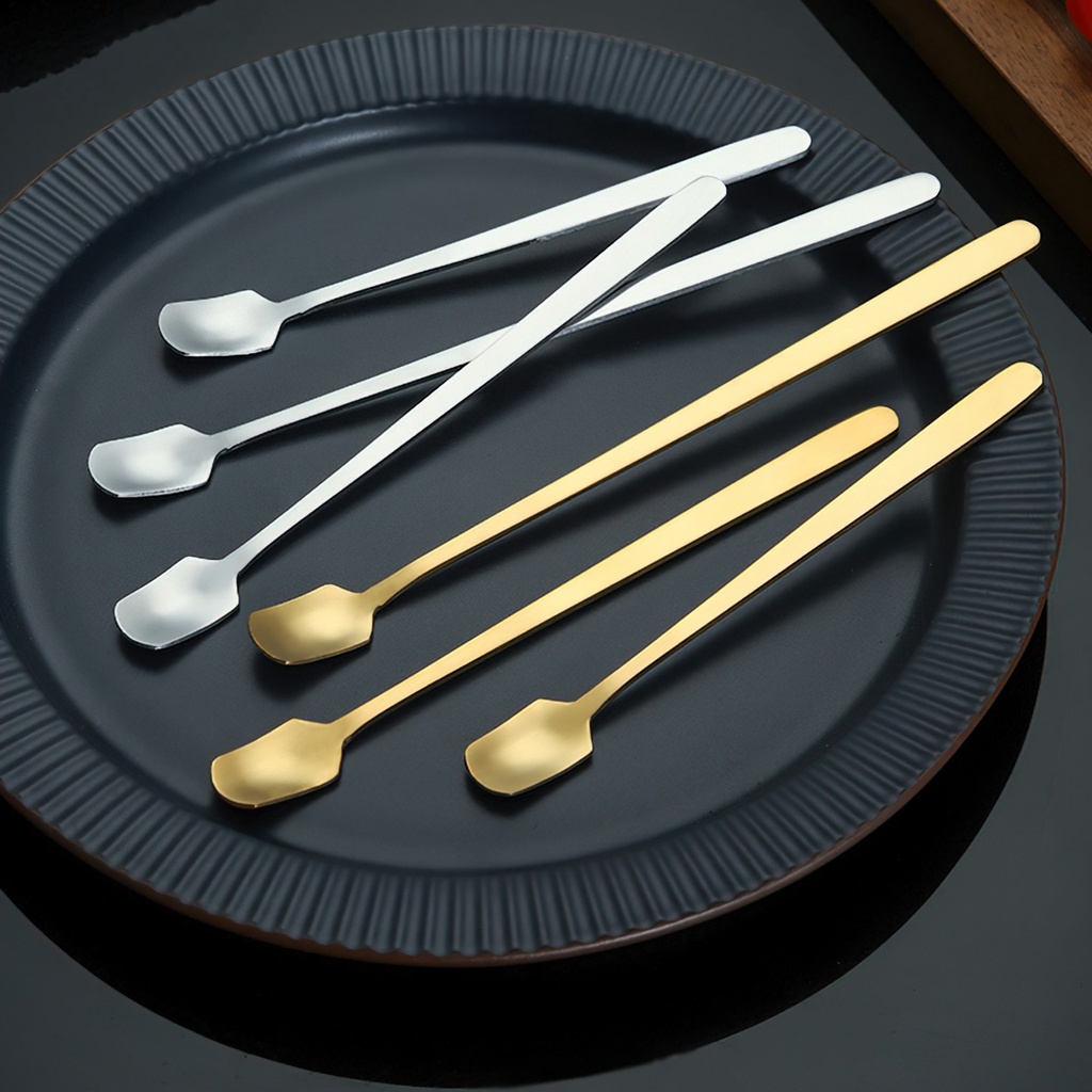 Thìa inox, muỗng cà phê inox, thìa dài uống trà thép không gỉ hai sang trọng tinh tế -joyhome_official