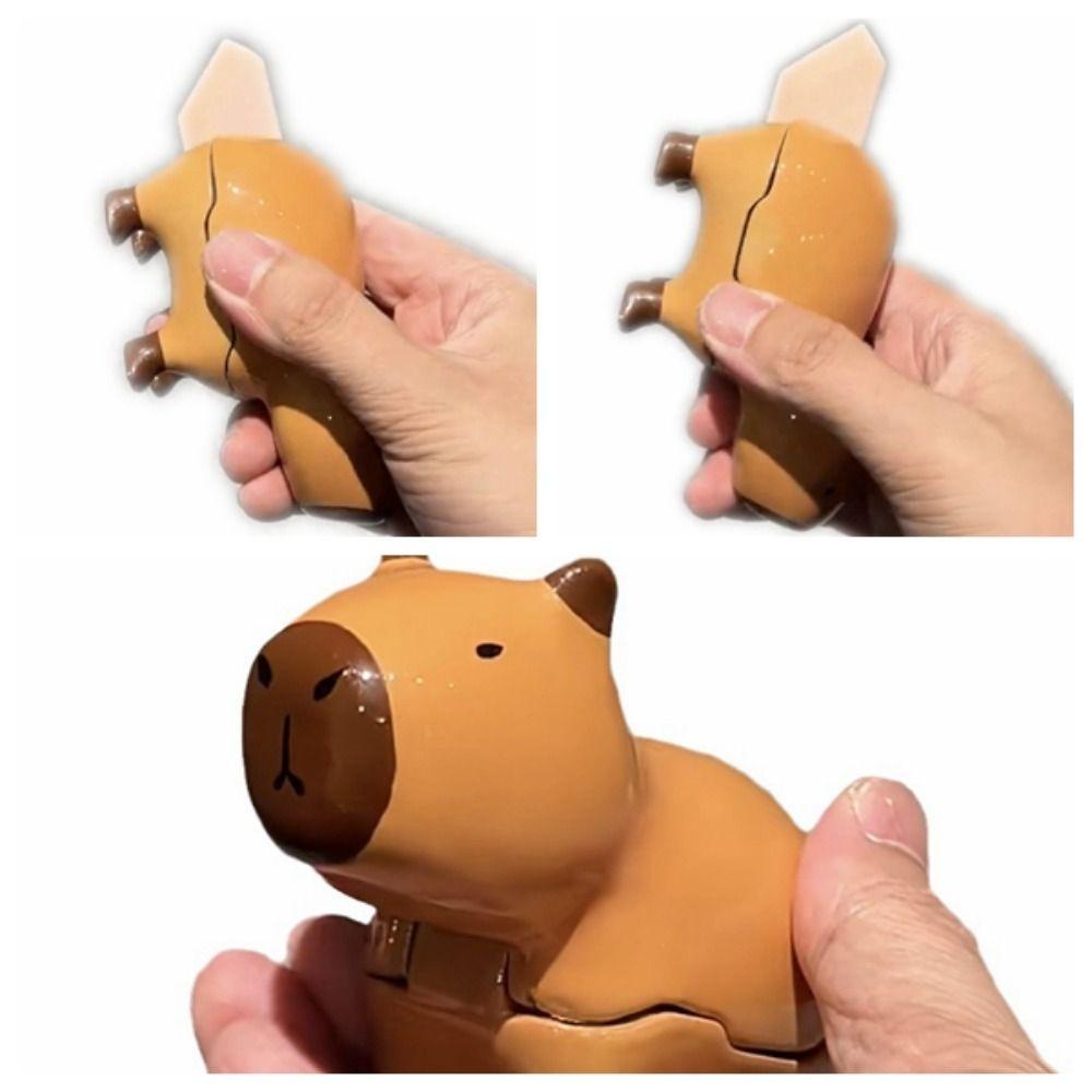Taylor1 Đồ Chơi Mô Hình Xe Hơi capybara 3d mini Độc Đáo