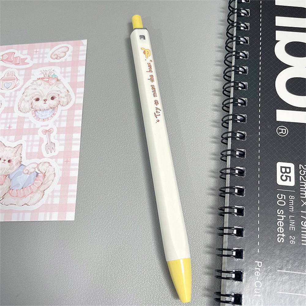 Bút Gel Cao Cấp Dễ Thương Sanrio Ins Bút Lông Học Sinh đơn Giản Bút Màu đen 0,5mm.