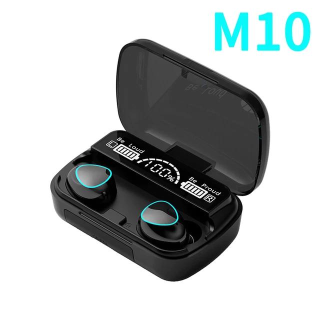 Tai nghe không dây 5.1 m18 tws cvc8.0 9d hifi bass Chống Nước Kiểu Dáng Thể Thao