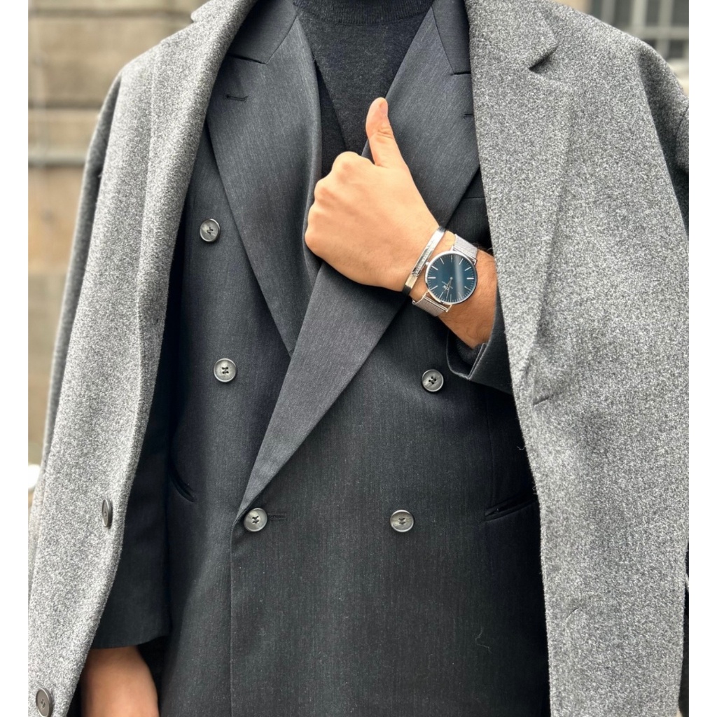 Đồng hồ Nam Classic Petite Dây Mesh 40mm - Danielwatchstore .