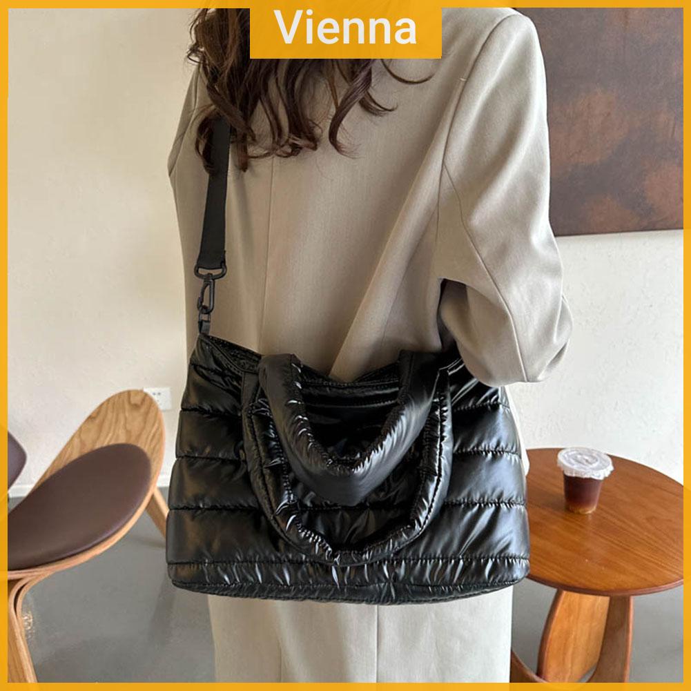 Túi tote Đeo Vai / Xách Tay Có Đệm Mút Đơn Giản Cho Nữ