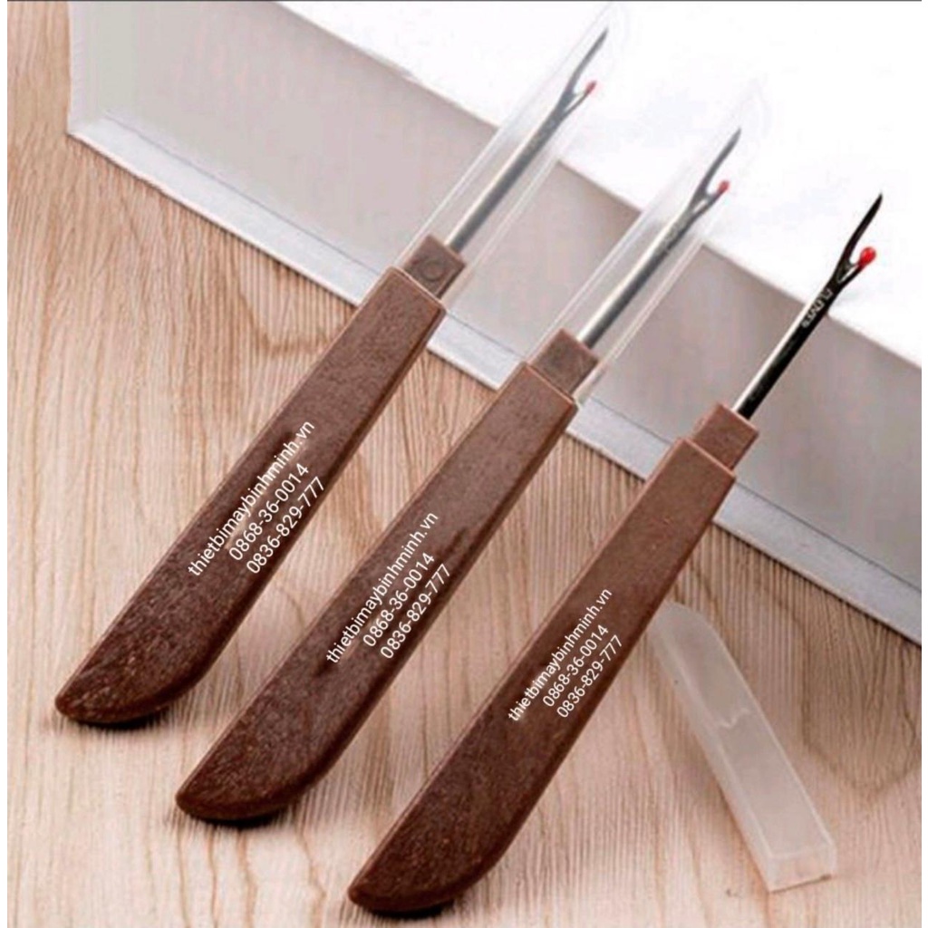 Rạch khuyết tháo chỉ TAY CẦM GIẢ GỖ