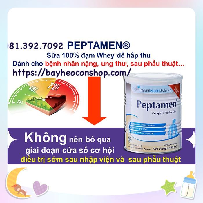Sản phẩm dinh dưỡng y học Nestlé Peptamen 400g
