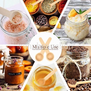 Set 5 Muỗng Gỗ mini Đo Lường Đa Năng