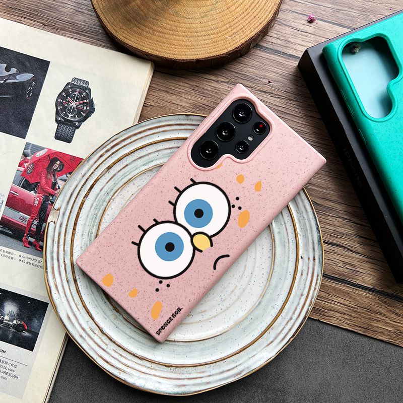 Ôp Điện Thoại Hình spongebob Cho samsung s23 ultra s23 samsung s23 + galaxy s22 ultra s22 + s22 s21 fe s21 ultra s21 + s21 Ốp