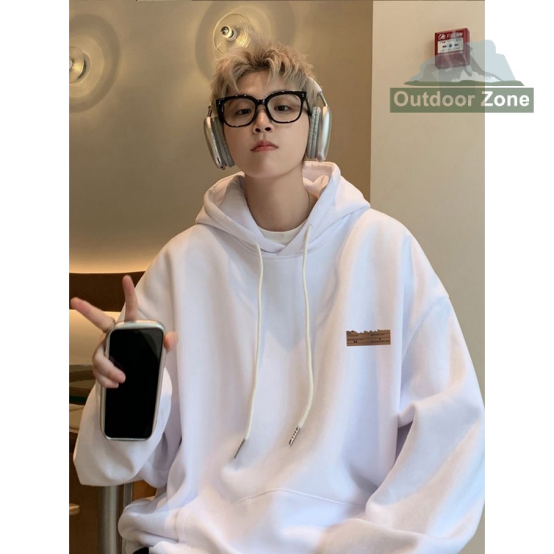 Áo hoodie Thời Trang Thu Đông 2023 Phong Cách retro Mỹ Cho Nam