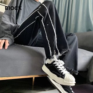 B1OCK quần jean nam ống rộng quần nam ống rộng quần MNK23A0EXP 42Z231020