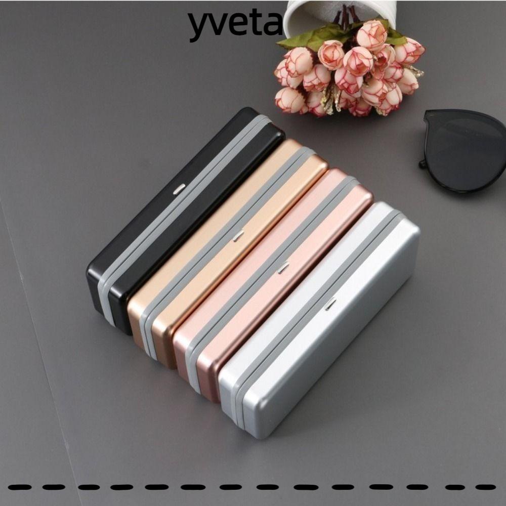 Yveta Hộp Đựng Mắt Kính Bằng Nhôm Cứng Thời Trang