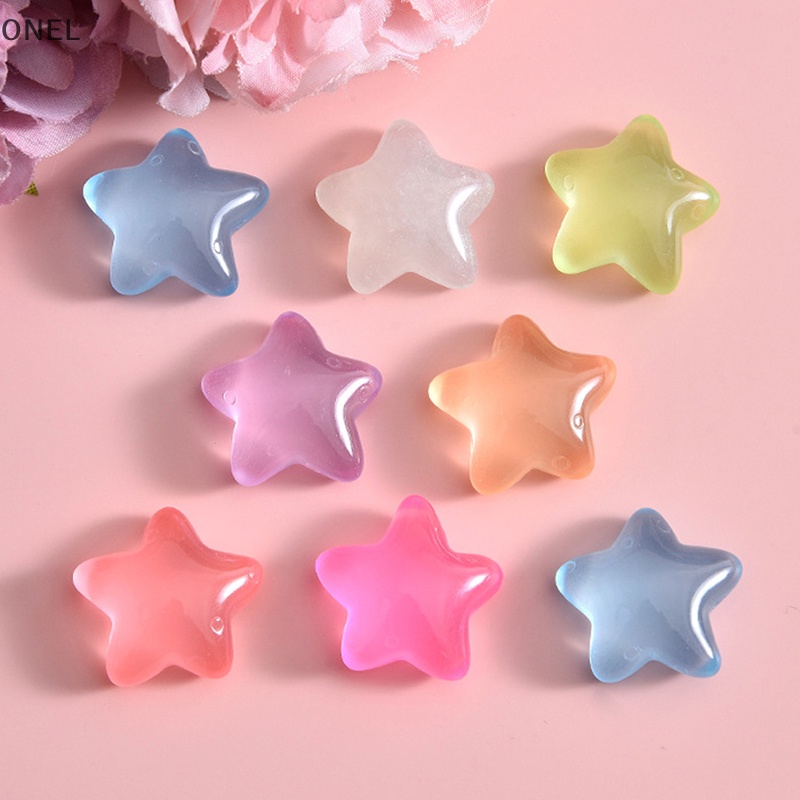 Onel Set 3 Mô Hình Ngôi Sao Dạ Quang mini Bằng Nhựa resin Trang Trí Tiểu Cảnh vn