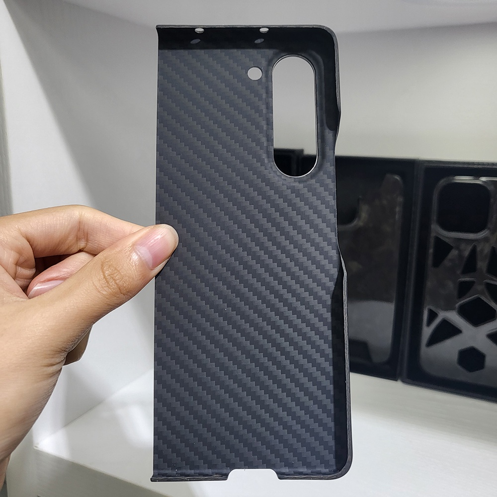 Ốp Điện Thoại Sợi carbon Chống Rơi Cho samsung galaxy z fold 5 aramid galaxy