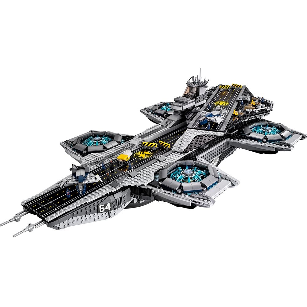 LEGO 76042 Super Heroes - Tàu sân bay LEGO SHIELDtặng ôtô tặng ô tô