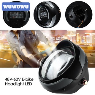 Wuwowu đèn pha led 48v-60v chống thấm nước chuyên dụng cho xe đạp điện