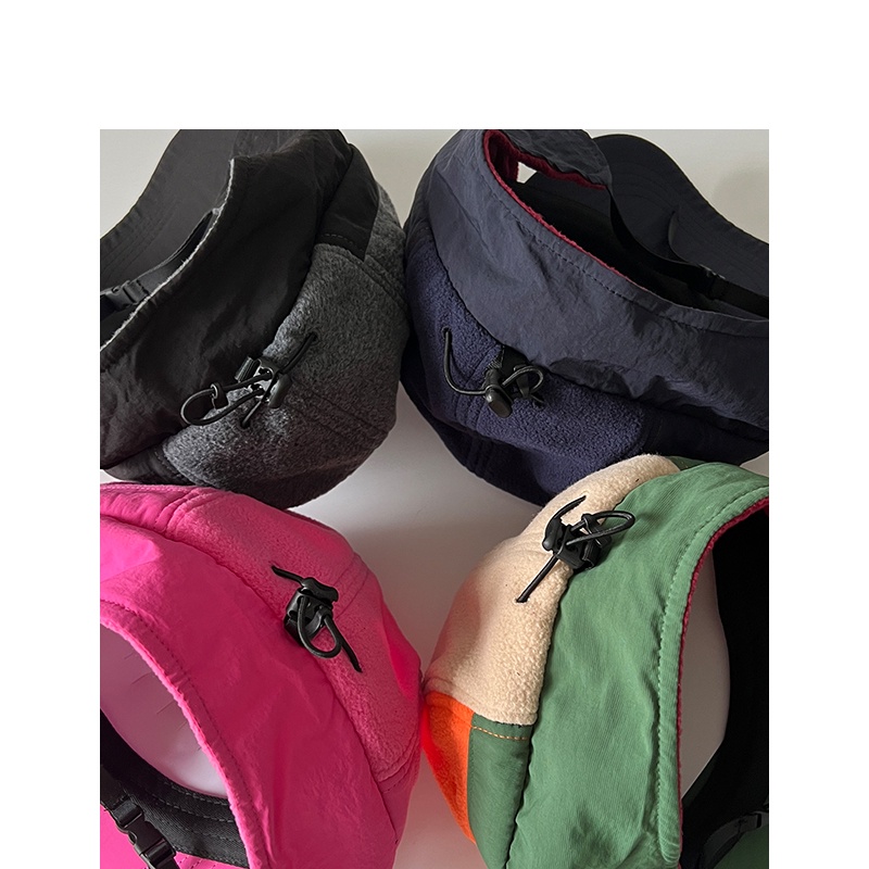 Mũ Thu Đông Bảo Vệ Tai Thêu Họa Tiết Màu Sắc Phong Cách Hàn Quốc Dành Cho Nam Và Nữ