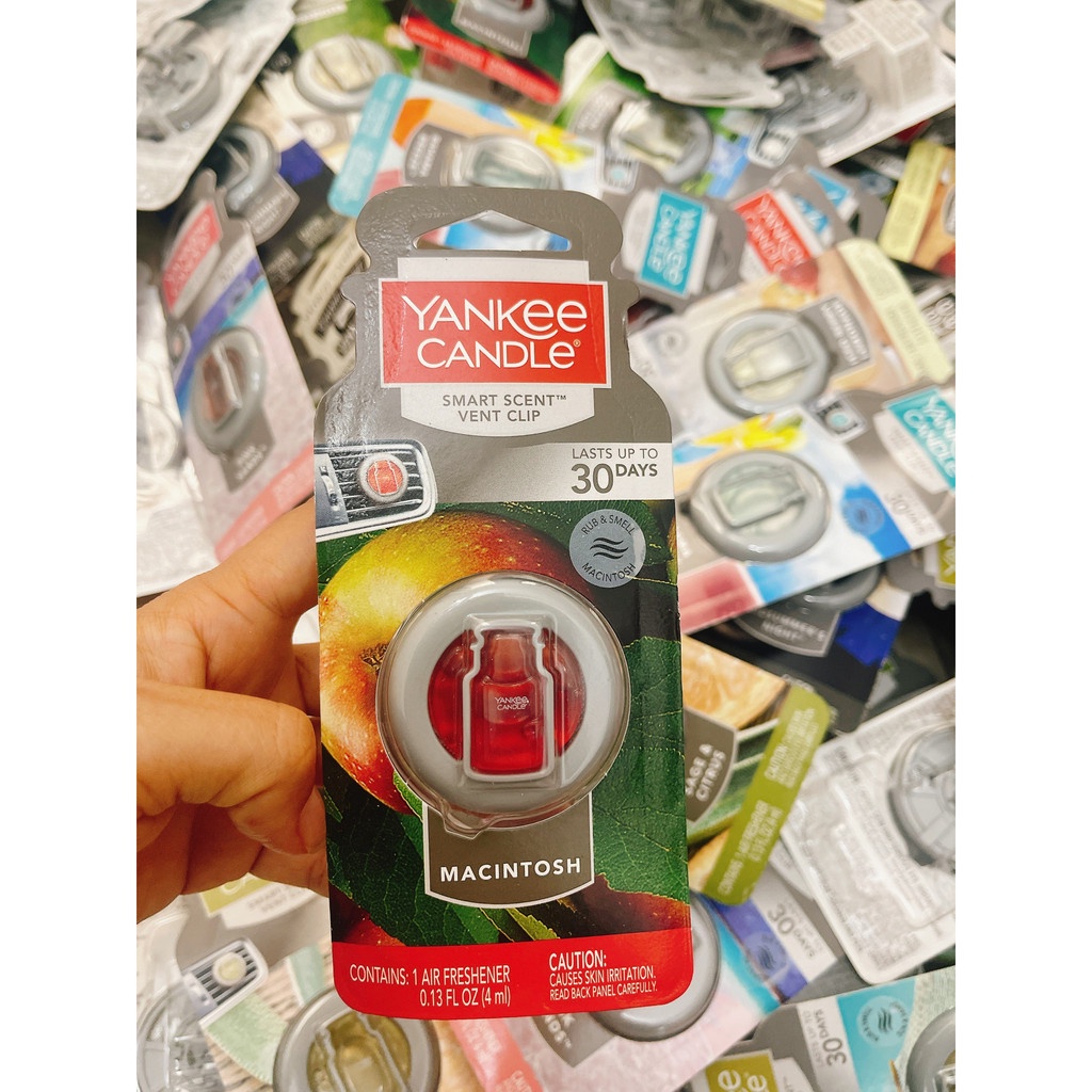 Kẹp thơm xe ô tô Yankee Candle - USA