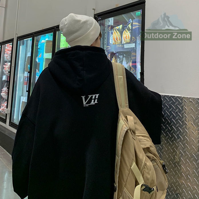 Áo hoodie Dáng Rộng Thời Trang Xuân Thu Cá Tính Cho Nam