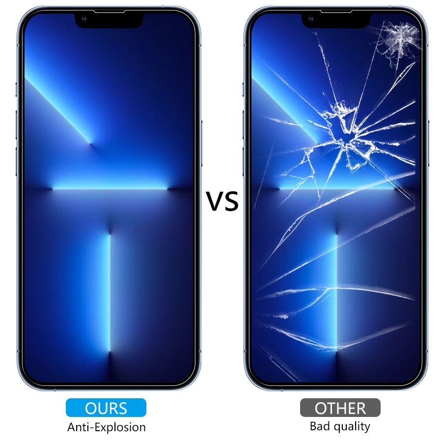 3 CHIẾC Kính Cường Lực Trong Suốt Miếng dán màn hình Cho iphone 15 Pro Max 15 Plus 14 13 12 11 Pro Max XS MAX X XR 14 7 8 6 6s Plus 12 13 mini