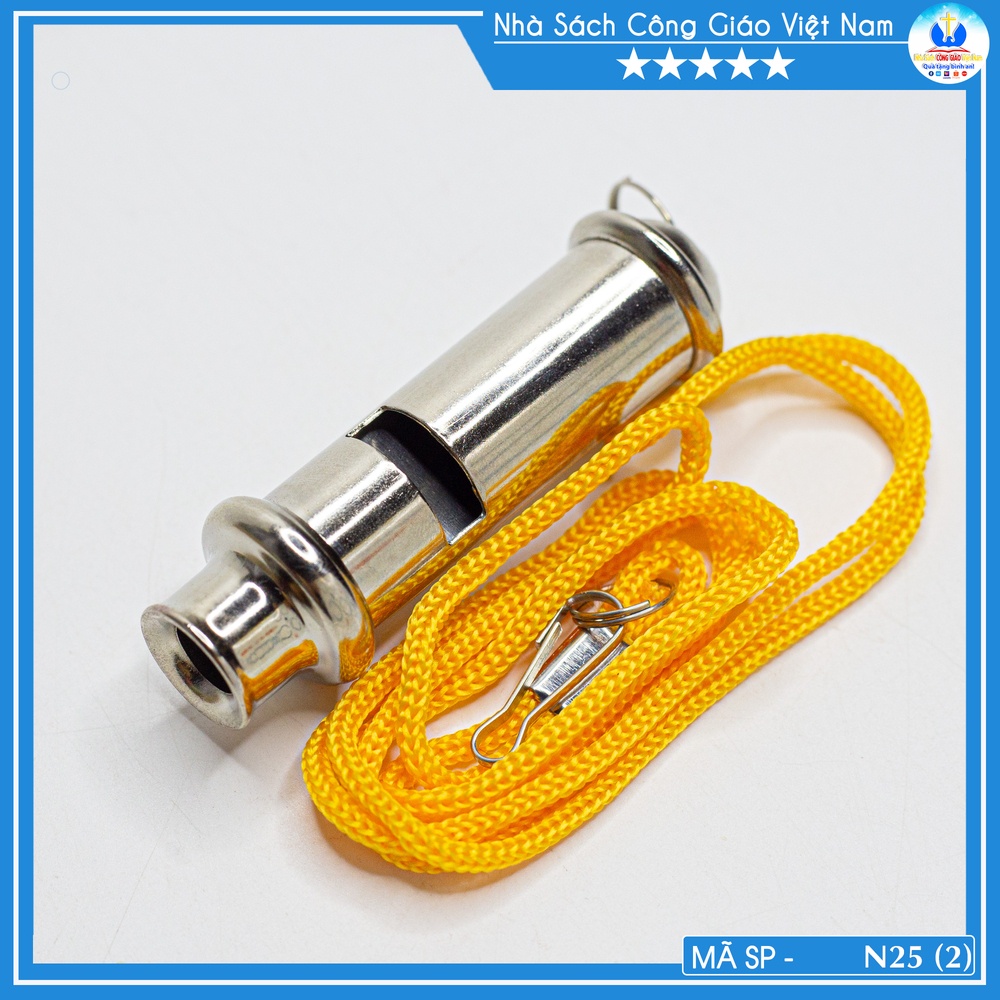 Còi Huynh Trưởng TNTT - Còi Morse Huấn Luyện Thiếu Nhi Thánh Thể, dùng trong sinh hoạt Công Giáo NS25