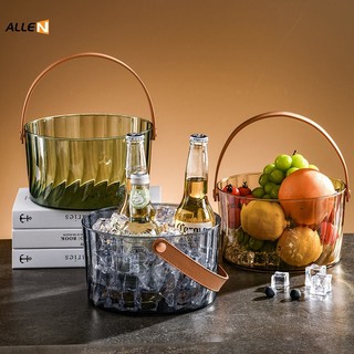 Xô đựng đá cỡ nhỏ / xô đựng đá trái cây / trà / bia trong nhà / picnic đa năng
