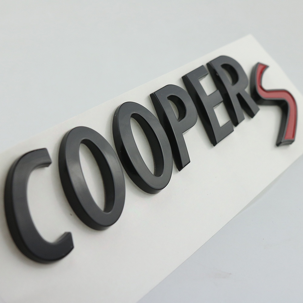 Miếng Dán logo mini cooper s Trang Trí Xe Hơi r50 r52 r53 r55 r56