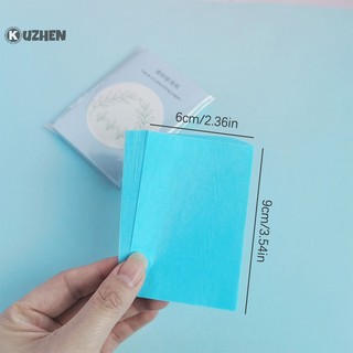Kuzhen Set 50 Giấy Thấm Dầu Chăm Sóc Da Mặt