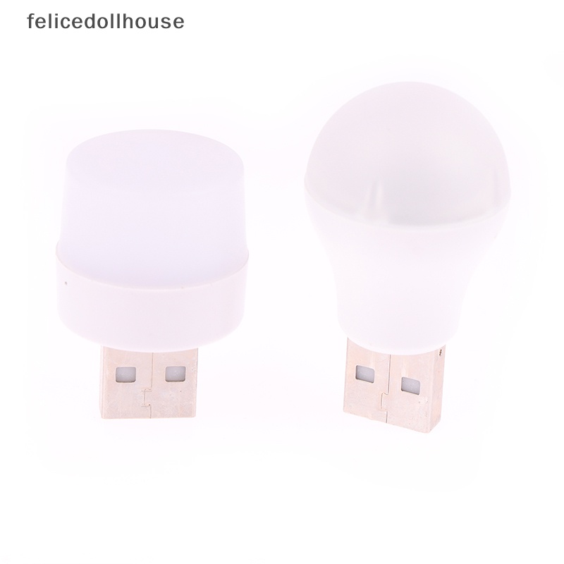 Bóng Đèn led Tròn mini Bảo Vệ Mắt Có Cổng Sạc usb Trang Trí Phòng Ngủ