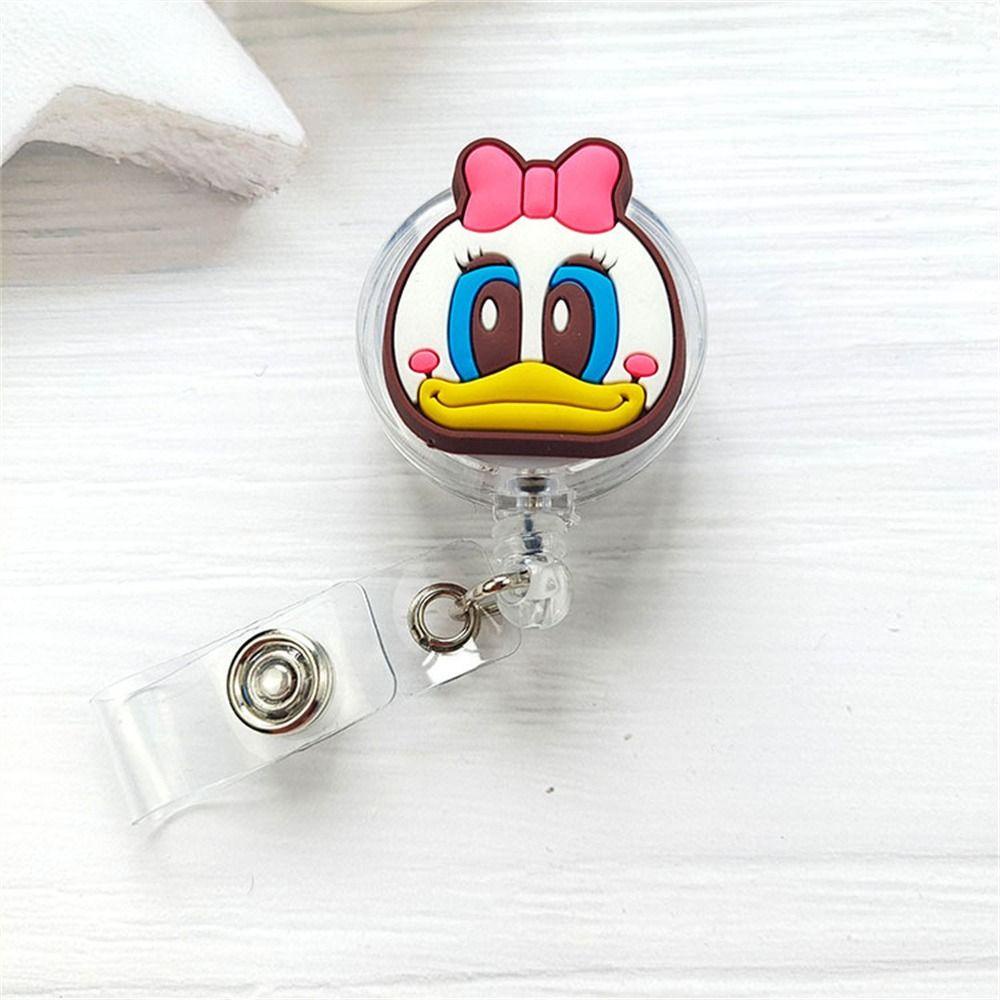 Lanfy Kẹp Thẻ id / Thẻ id Hình Nhân Vật Hoạt Hình anime Dễ Thương Có Thể Thu Vào Dễ Dàng Có Khóa Kéo Dùng Trong Văn Phòng