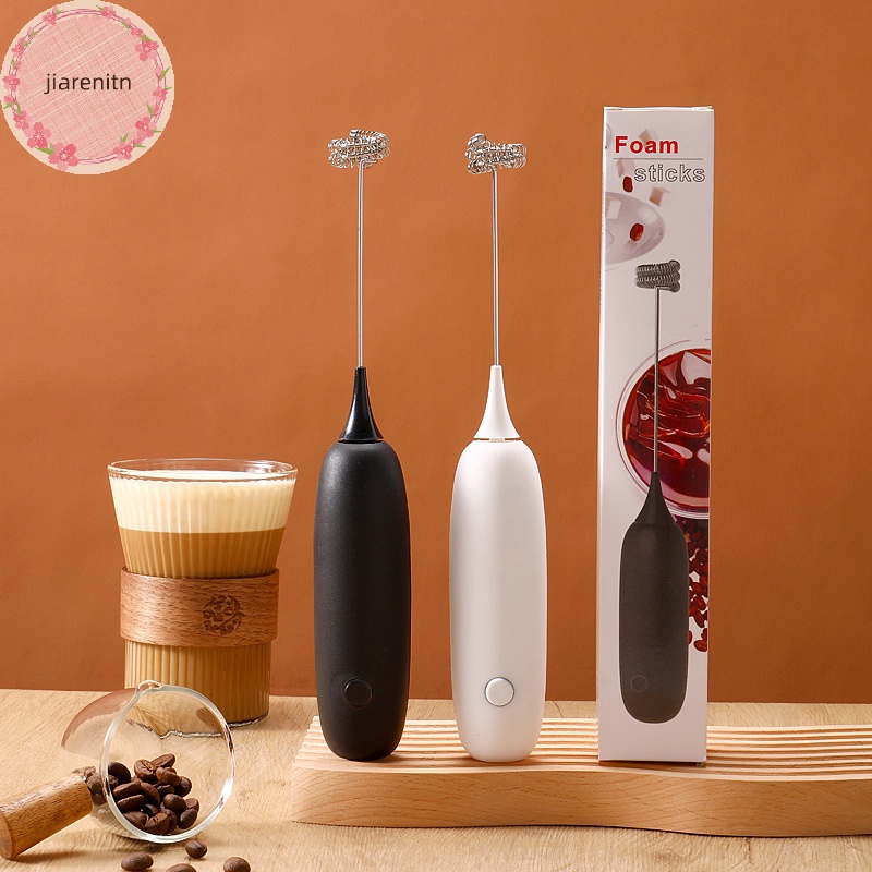 Jiarenitn Máy Đánh Trứng / Sữa Tạo Bọt Cà Phê Cầm Tay Không Dây Bằng Điện
