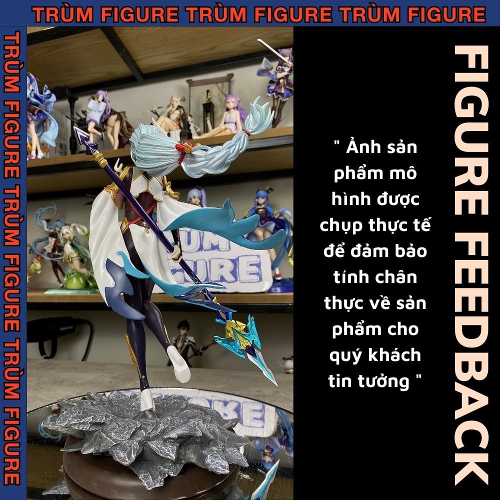 Mô Hình, Figure Genshin Impact Shenhe Cầm Thương Anime, Game - Full Box Trùm Figure