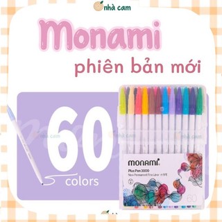 Set bút monami plus pen 3000 nhà cam