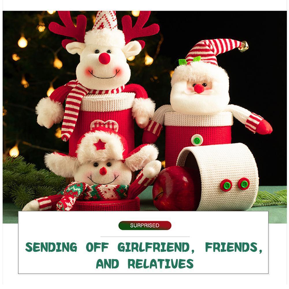 Hộp Quà Giáng Sinh Táo Hộp Quà Giáng Sinh Của Ông Già Noel Nai Sừng Tấm i7a2 apple