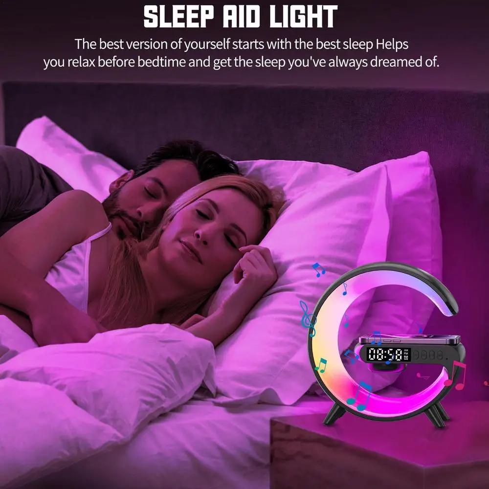 Loa bluetooth Không Dây 15w Có Đèn Led Thông Minh Thích Hợp Làm Quà Tặng Cho Bé Gái