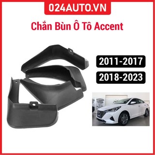 Bộ 4 chắn bùn accent 2011-2023 chuẩn theo xe
