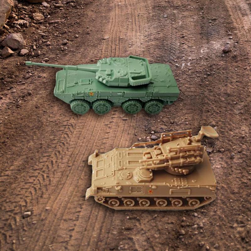 Set 2 Mô Hình Xe Tăng Tỉ Lệ 1 / 144 Trang Trí Tiệc