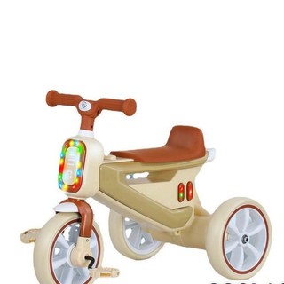 Xe đạp 3 bánh a-001 có đèn có nhạc cho be