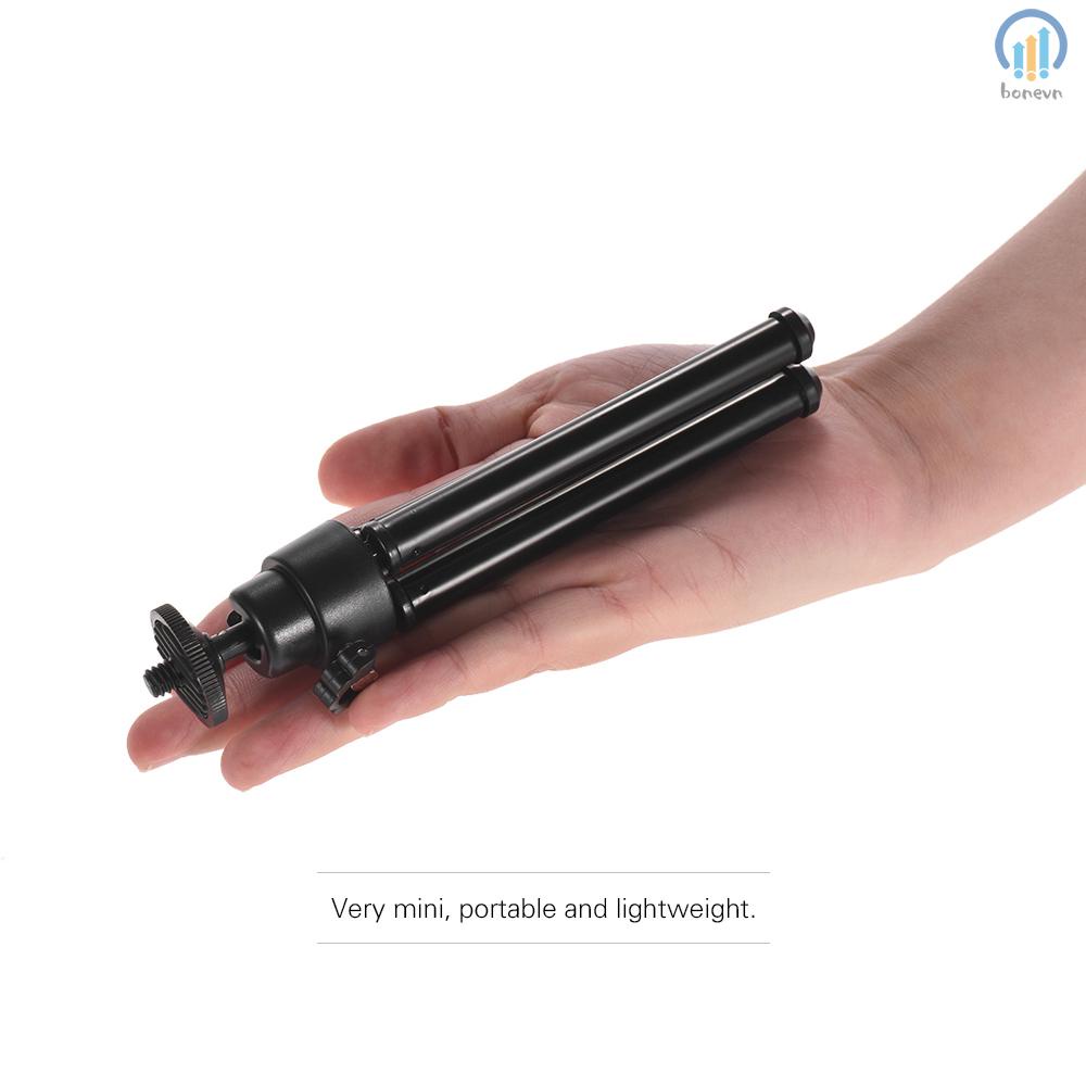 Extendable Desktop Tripod Stand Holder for Phone and ILDC Cameras - Mini Tripod with 0.5kg Max. Load