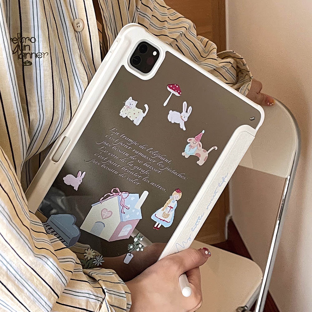 Bao Da Máy Tính Bảng Cho ipad mini6 ipad5 6 7 8 9 air air2 air3 air4 air5 10.9 "pro10.5 pro11 pro12.9 2018 2020 2021 2022 Ốp