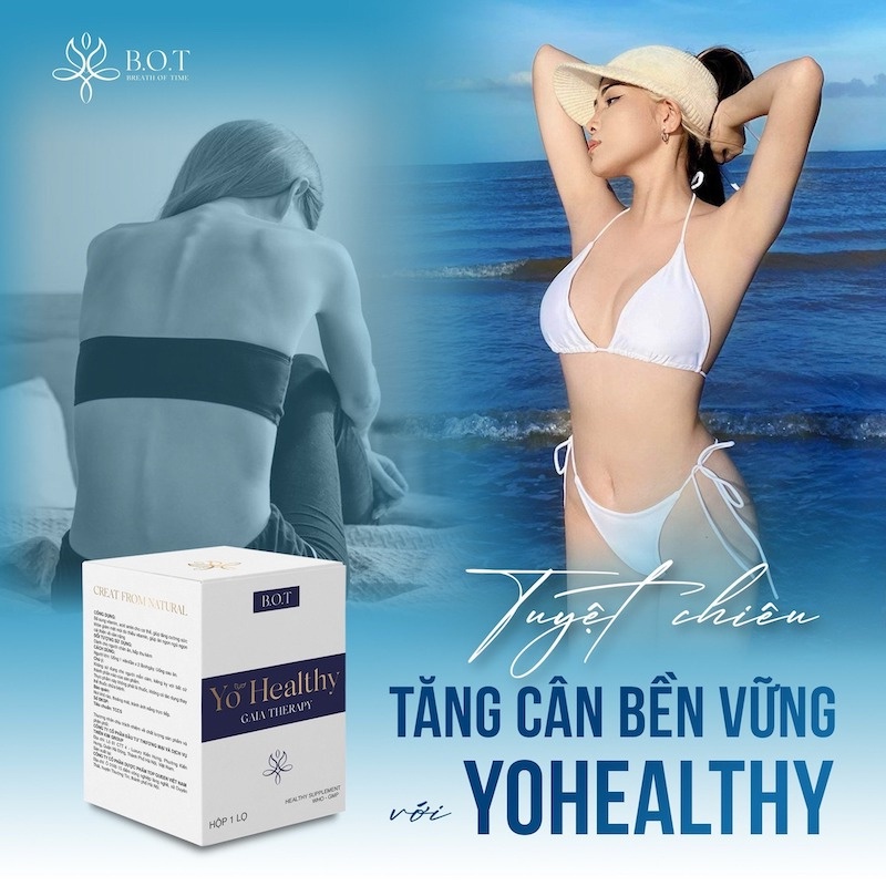Tăng Cân Yo Healthy Chính Hãng B.O.T Giúp Tăng 2-3 Kg Sau 15 Ngày Sử Dụng, Thực Phẩm H.ỗ T.rợ T.ă.ng Cân